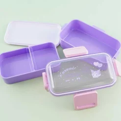 Kuromi Heart Balloons Rectangular Bento Set