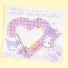 Kuromi Heart Carabiner