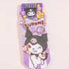 Kuromi Heart Jacquard Socks