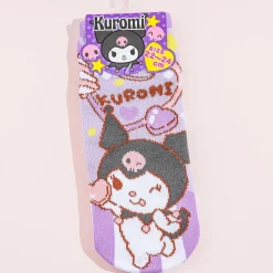Kuromi Heart Jacquard Socks