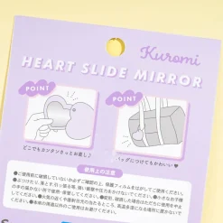 Kuromi Heart Slide Mirror