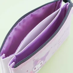 Kuromi Heart Sweets 3-Pocket Pencil Case