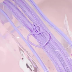 Kuromi Hearts Clear Pouch