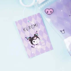 Kuromi Hearts Clear Slider Pouch