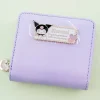 Kuromi Hearts Faux Leather Bi-Fold Wallet