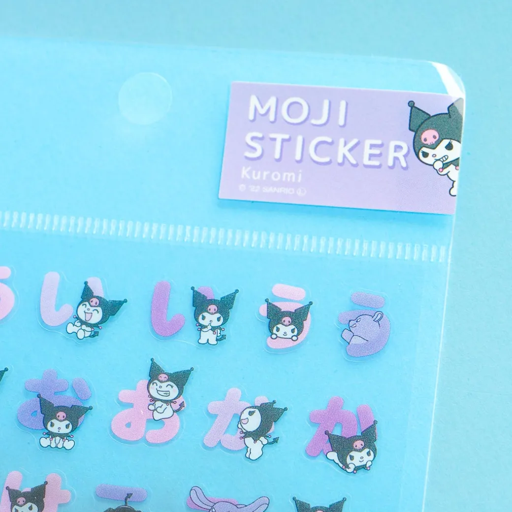 Kuromi Hiragana Stickers