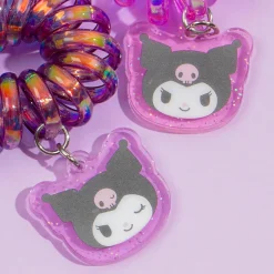 Kuromi Holographic Coil Tie Set