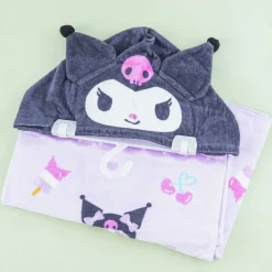 Kuromi Hooded Towel