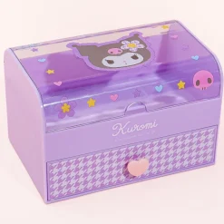 Kuromi Houndstooth Accessory Drawer Box