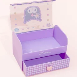 Kuromi Houndstooth Accessory Drawer Box