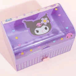 Kuromi Houndstooth Accessory Drawer Box