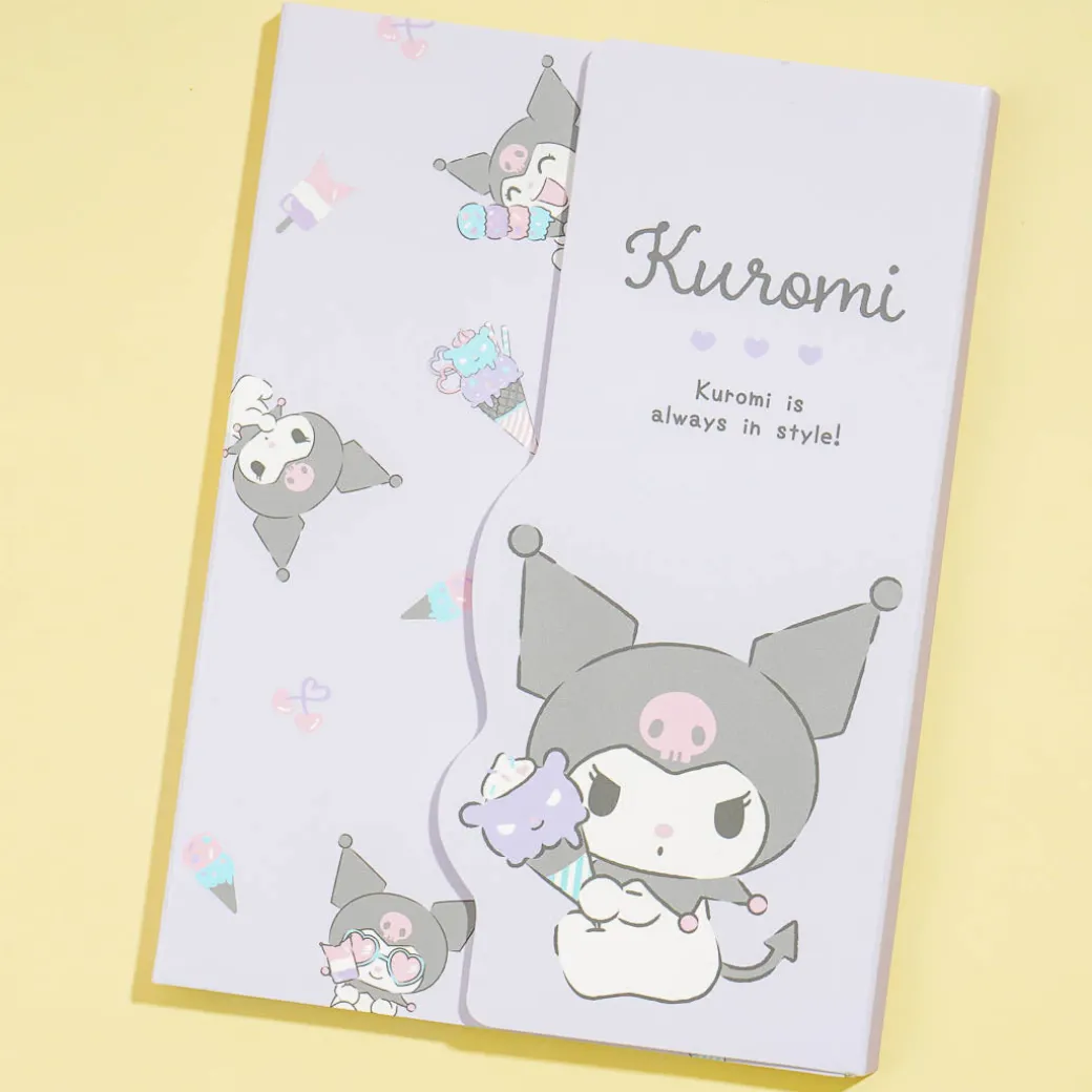 Kuromi Ice Cream Memo Pad With Cover