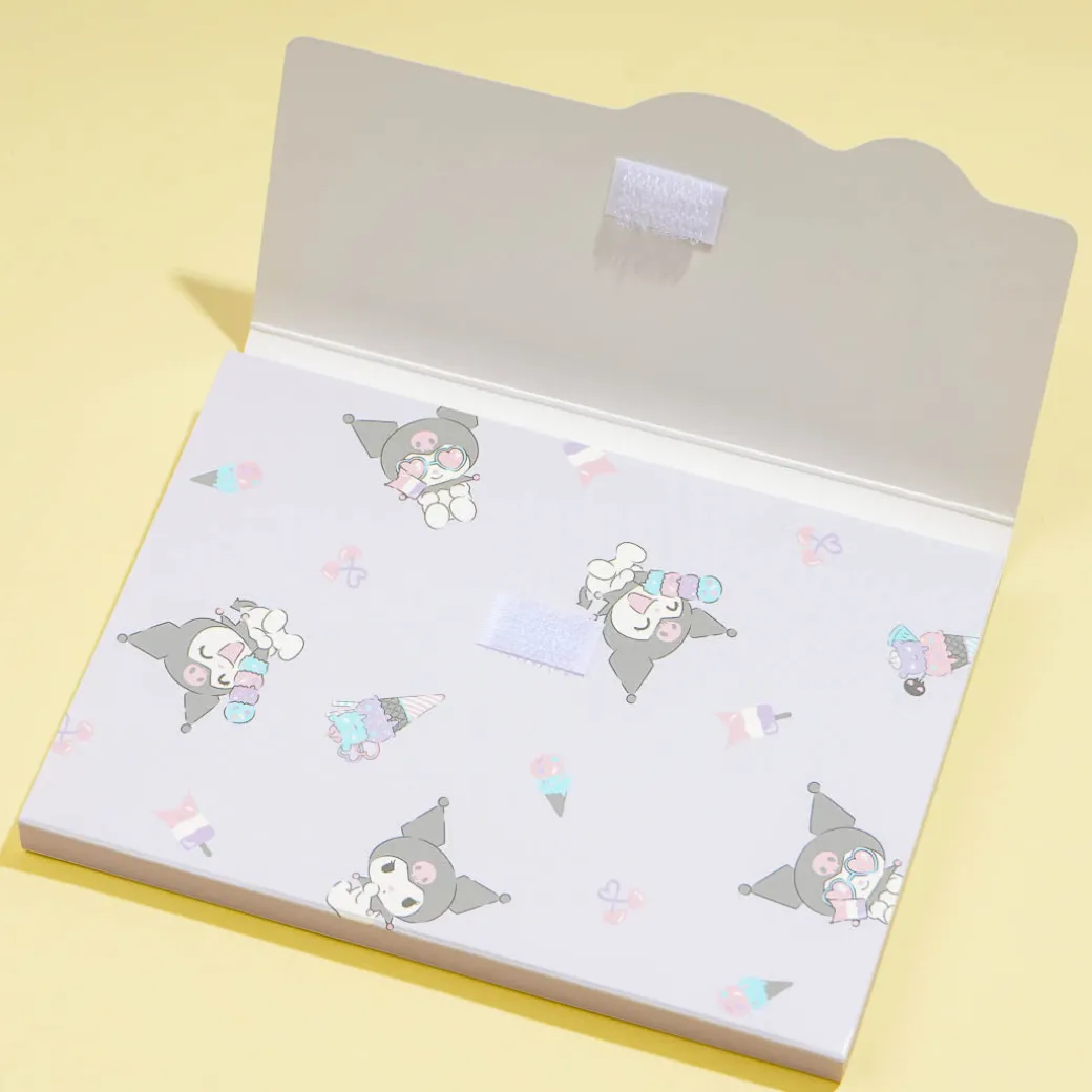 Kuromi Ice Cream Memo Pad With Cover