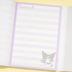 Kuromi Ice Cream Memo Pad With Cover