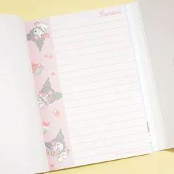 Kuromi Ice Cream Memo Pad With Cover