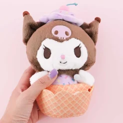 Kuromi Ice Cream Parlor Plushie - Medium