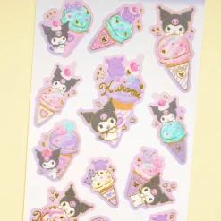 Kuromi Ice Cream Party Stickers
