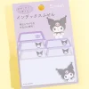 Kuromi Index Memo Pad Set
