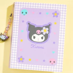 Kuromi Kaohana Card Binder With Charm