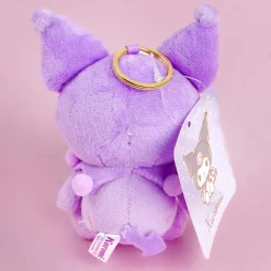 Kuromi Key Two-Toned Ring Plushie Charm