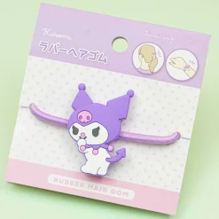 Kuromi Laughing Rubber Hair Band