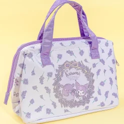 Kuromi Lavender Harvest Clasp-Shaped Lunch Bag