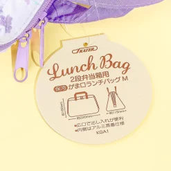 Kuromi Lavender Harvest Clasp-Shaped Lunch Bag