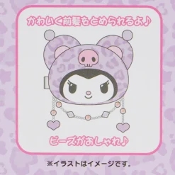 Kuromi Leopard Hair Clip