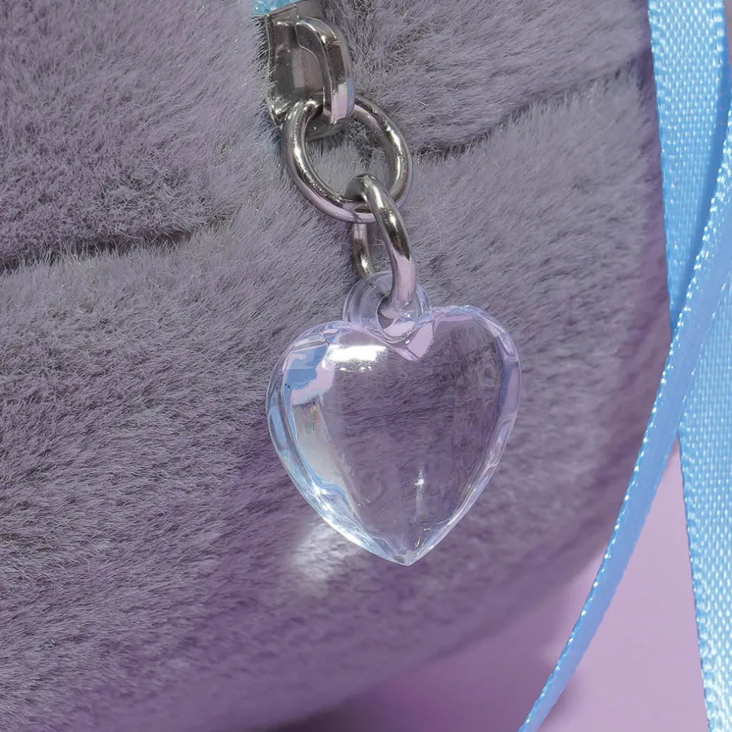 Kuromi Light Blue Days Plushie Sling Bag