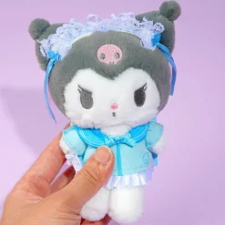 Kuromi Light Blue Days Plushie Charm - Medium
