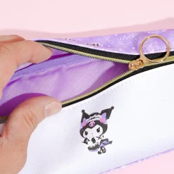 Kuromi Lolita Cafe Double Pocket Pen Case