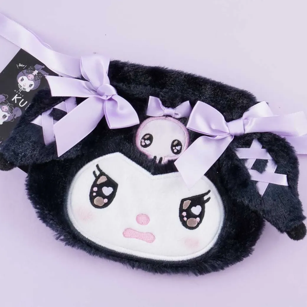 Kuromi Lolita Drawstring Pouch