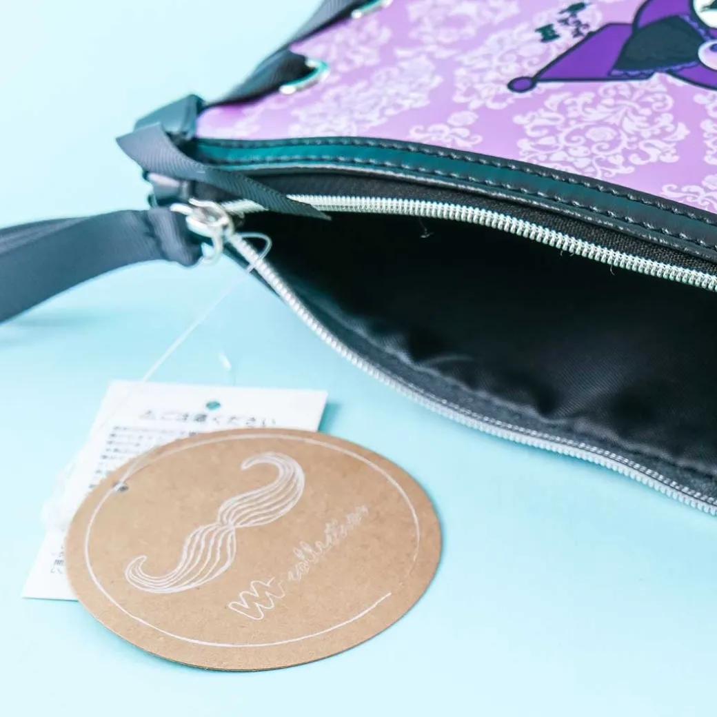 Kuromi Lolita Lace-Up Cosmetic Pouch