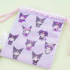 Kuromi Lolita Mini Drawstring Pouch