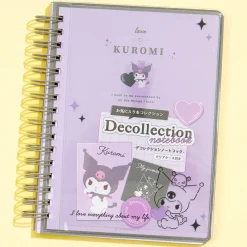 Kuromi Love Decollection Spiral Notebook