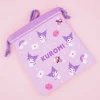Kuromi Love Me Colors Drawstring Pouch