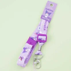 Kuromi Love Me Colors Lanyard