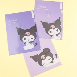 Kuromi Lovely Clear Folder Set