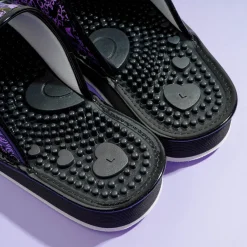 Kuromi Massage Sandals - Black / Large