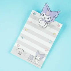 Kuromi Memo Pad & Acrylic Clip Set