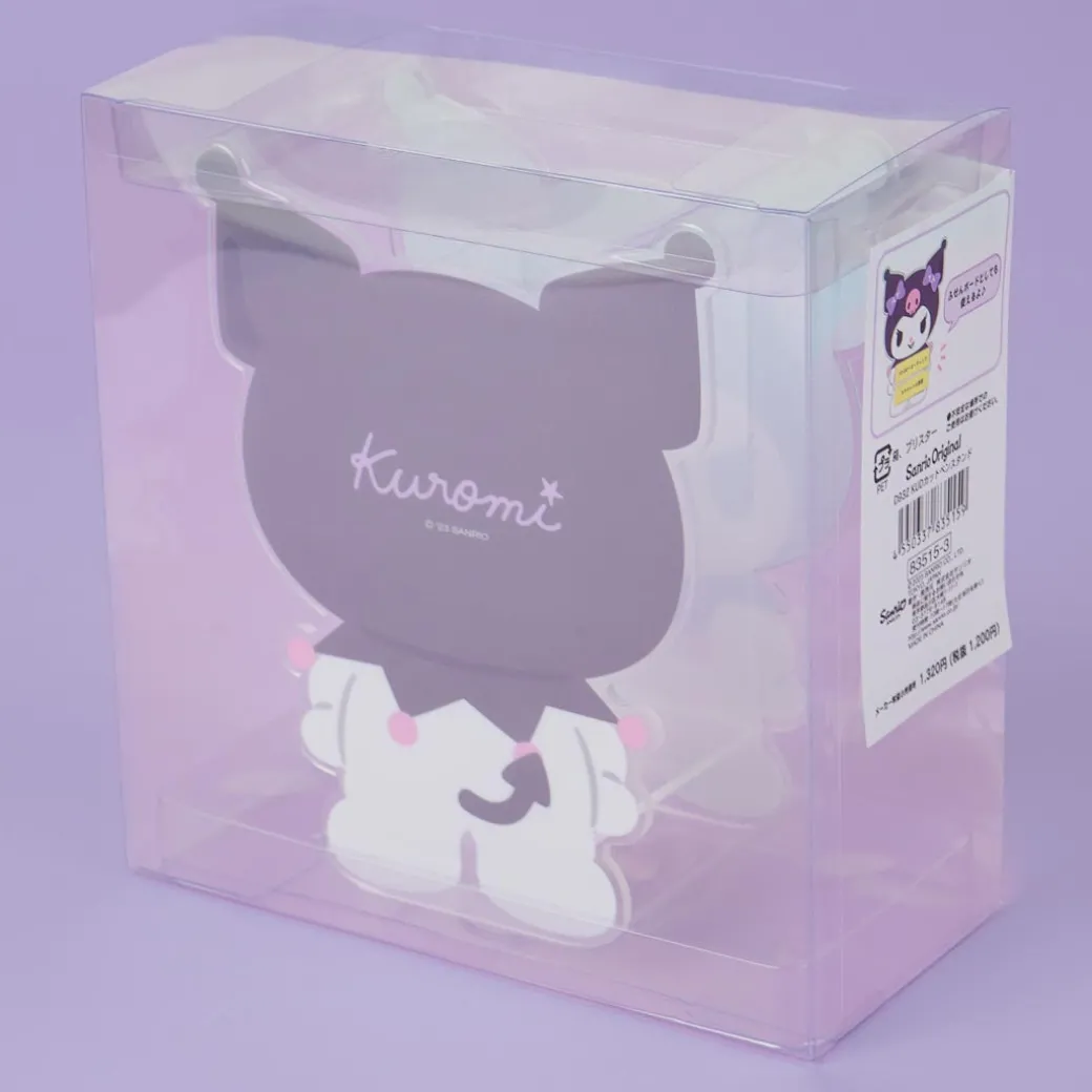 Kuromi Mischievous Smile Acrylic Pen Stand