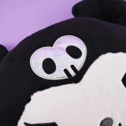 Kuromi Monochrome Die-Cut Face Cushion