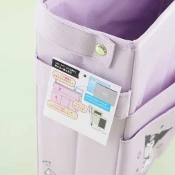 Kuromi Multi-Pocket Organizer Nylon Bag