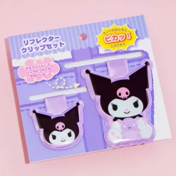 Kuromi Multi-Purpose Magnetic Reflector Clip Set