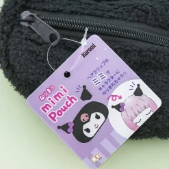 Kuromi Narikiri Mimi Pouch With Hair Clips