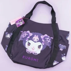 Kuromi Naughty Face Balloon Shoulder Bag - Large