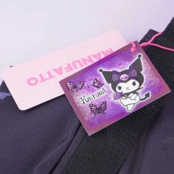 Kuromi Naughty Face Balloon Shoulder Bag - Large