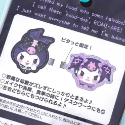 Kuromi Naughty Faces Hair Clip Set