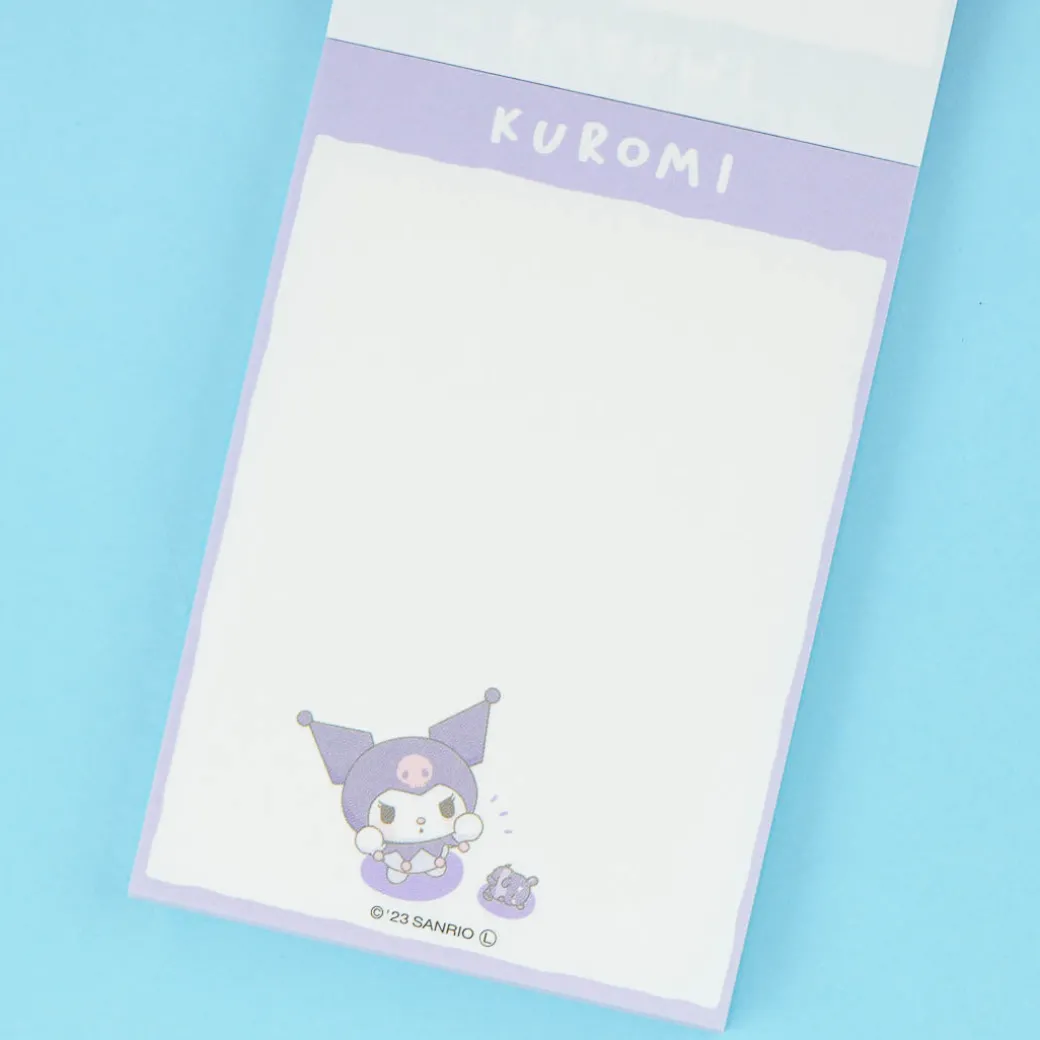 Kuromi Ne Ne Dakko Mini Memo Pad