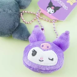 Kuromi Nikoichi Magnetic Plushie Charm Set